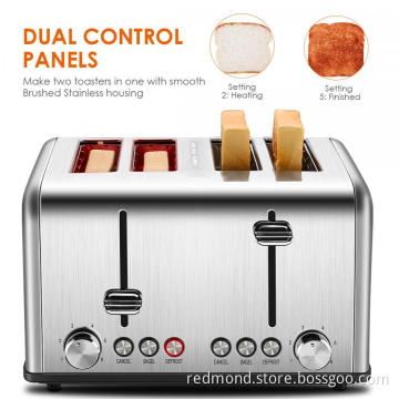 Stainless Steel 4 Slice Toaster ST026